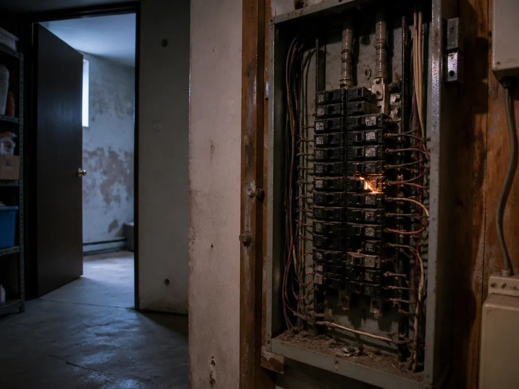 Warning signs of a loose or overheating electrical panel