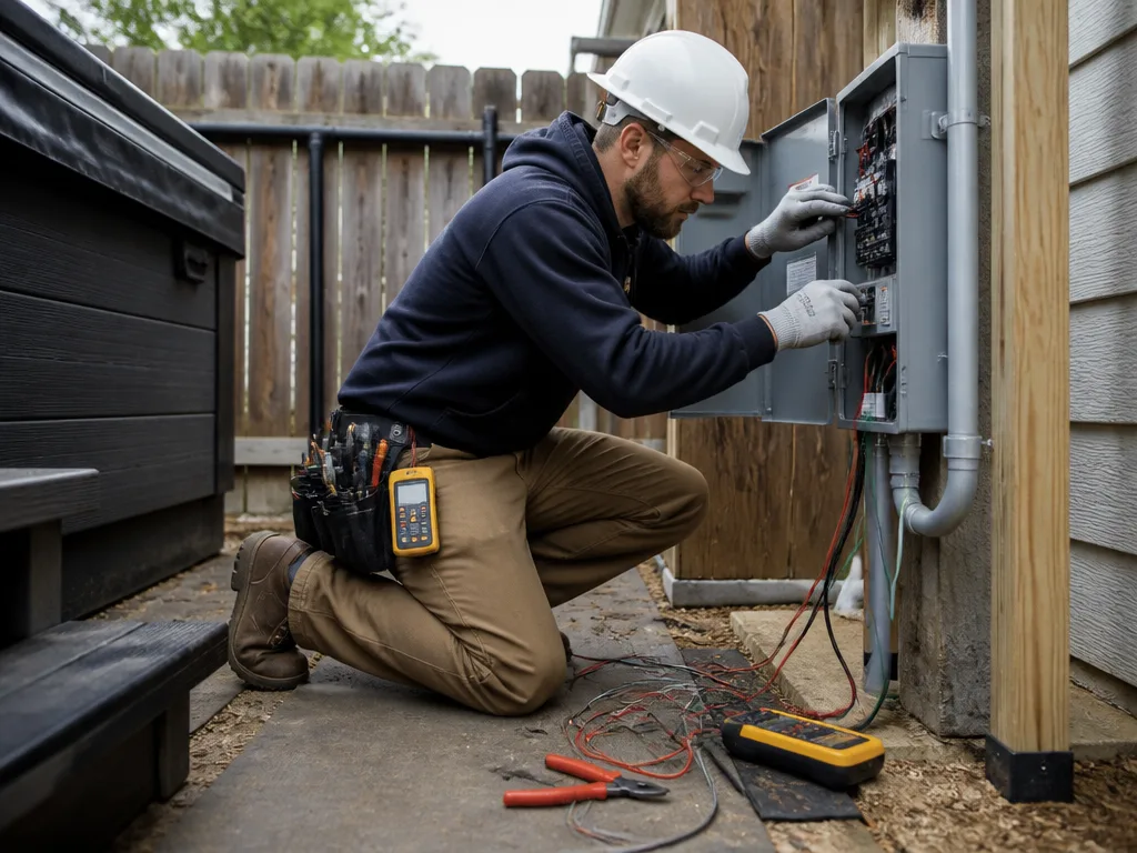 Hot Tub Wiring